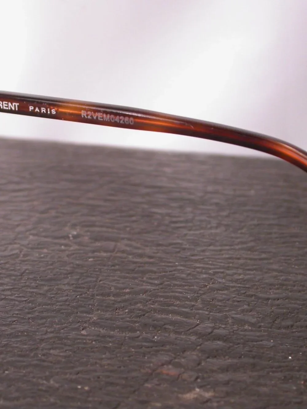 Authentic Saint Laurent PARIS Tortoise Luxury Eyeglasses Frames